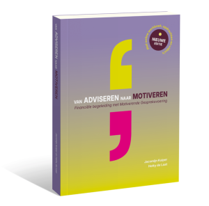 Boekcover Van adviseren naar motiveren