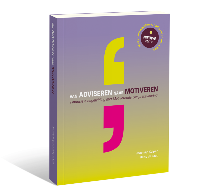 Boekcover Van adviseren naar motiveren